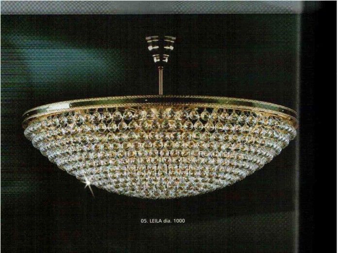 Люстра Хрусталь Artglass LEILA DIA 1000 POLISHED CE A25222