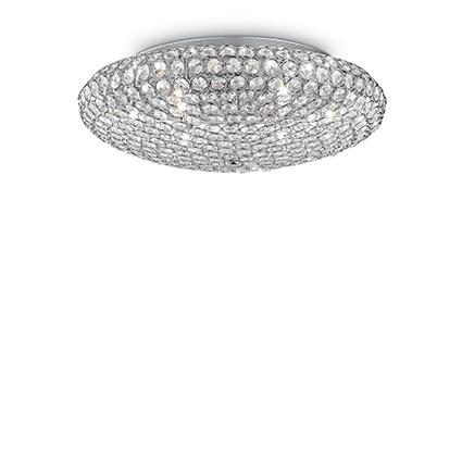 Потолочный светильник Ideal Lux KING PL9 CROMO 073255