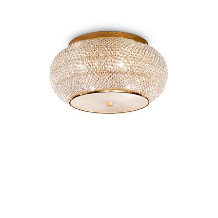 Люстра припотолочная Ideal Lux PASHA PL6 ORO 100807