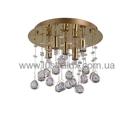 Люстра припотолочная Ideal Lux MOONLIGHT PL5 ORO 094663