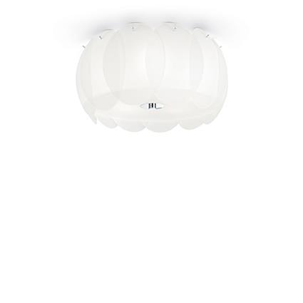 Люстра припотолочная Ideal Lux OVALINO PL5 BIANCO 093963