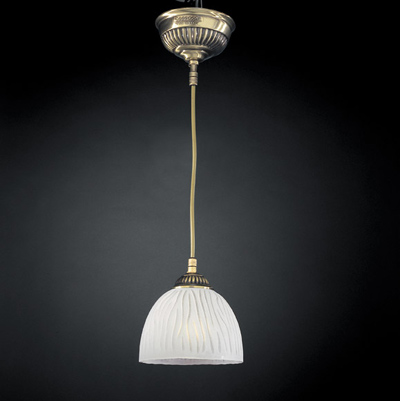 Подвесной светильник Reccagni Angelo L. 5650/16 BRONZO ARTE BIANCO