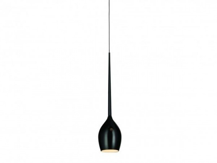 Подвесной светильник Azzardo Izza 1 (MD 1288-1BL SHINY BLACK) AZ0130