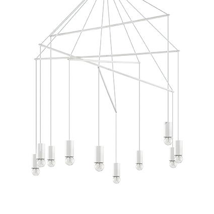 Люстра Ideal Lux POP SP10 BIANCO (186801)