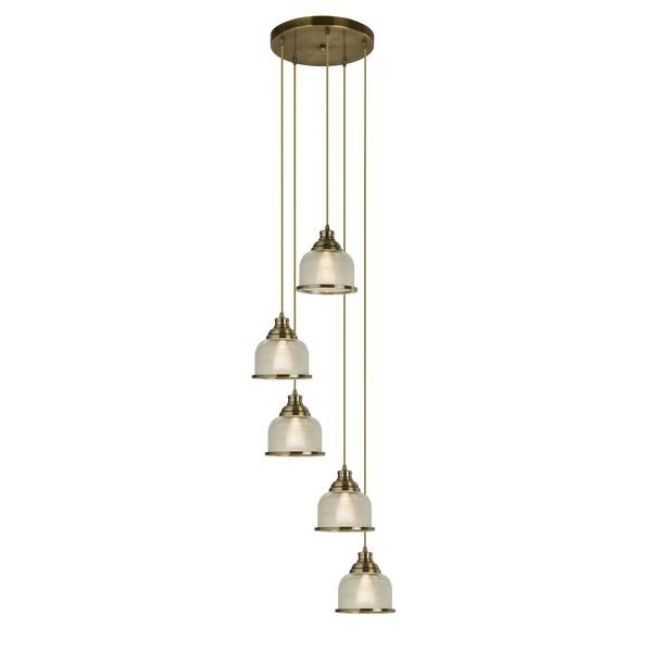 Подвесной светильник Searchlight BISTRO II 1585-5AB