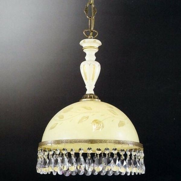 Подвес Reccagni Angelo L. 6806/28 cm. BRONZO ARTE ROSE + TRASP.