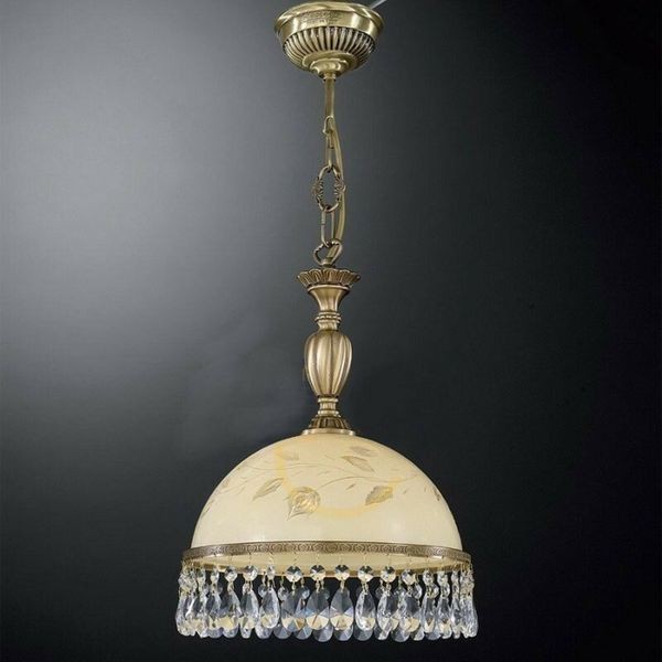 Подвес Reccagni Angelo L. 6206/28 cm. BRONZO ARTE ROSE +  TRASP.
