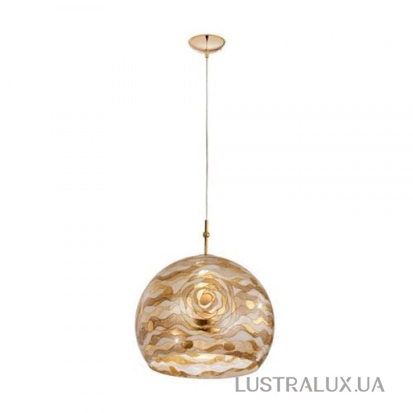 Подвесной светильникной светильник Kolarz Luna 0392.31L.3.Aq.Ch