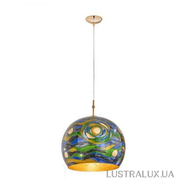 Подвесной светильникной светильник Kolarz Luna 0392.31L.3.Aq.Bg