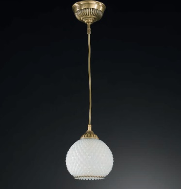 Подвесной светильник Reccagni Angelo L 8400/16 L. 8400/16 BRONZO ARTE BIANCO
