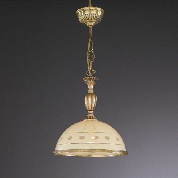 Подвес Reccagni Angelo L. 7004/28 BRONZO ARTE CREMA CLASSICO