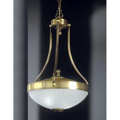 Люстра RECCAGNI ANGELO L. 3020/2 BRONZO ARTE VETRO SATIN