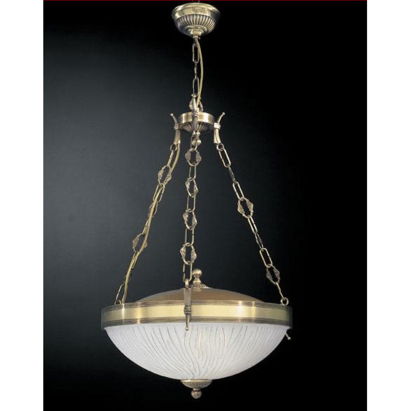 Люстра RECCAGNI ANGELO L. 5610/3 BRONZO ARTE BIANCO