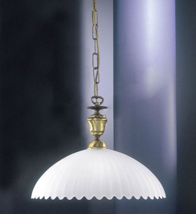Люстра RECCAGNI ANGELO L. 1825/42 BRONZO ARTE VETRO SATIN