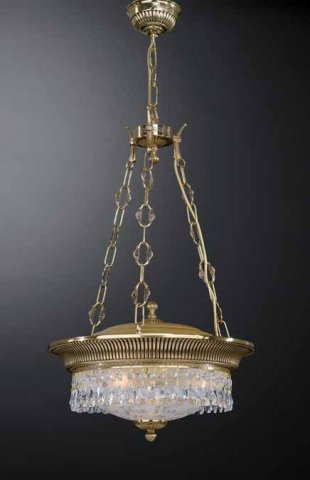 Люстра RECCAGNI ANGELO L. 6310/3 L. 6310/3 ORO FRANCESE ORIENTE + TRASP.