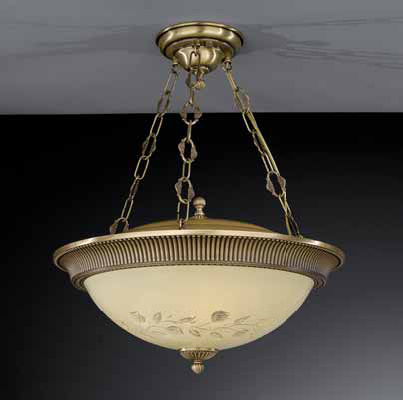 Люстра припотолочная RECCAGNI ANGELO PL. 6218/4 PL. 6218/4 BRONZO ARTE ROSE