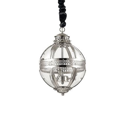 Подвесной светильник Ideal Lux WORLD SP3 CROMO (156323)
