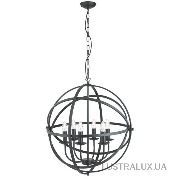 Люстра Searchlight 2476-6BK Orbit