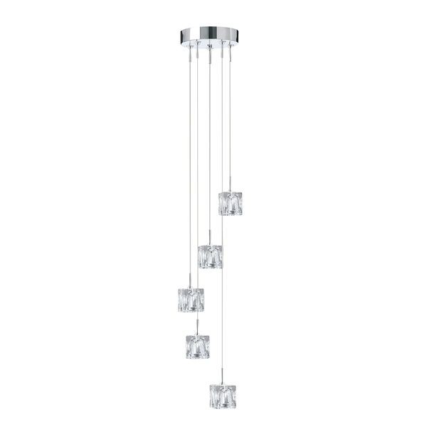 Подвесной светильник Searchlight ICE CUBE 6775-5-LED