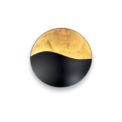 Настенно-потолочный светильник Ideal Lux Sunrise AP3 Nero Oro (133270)