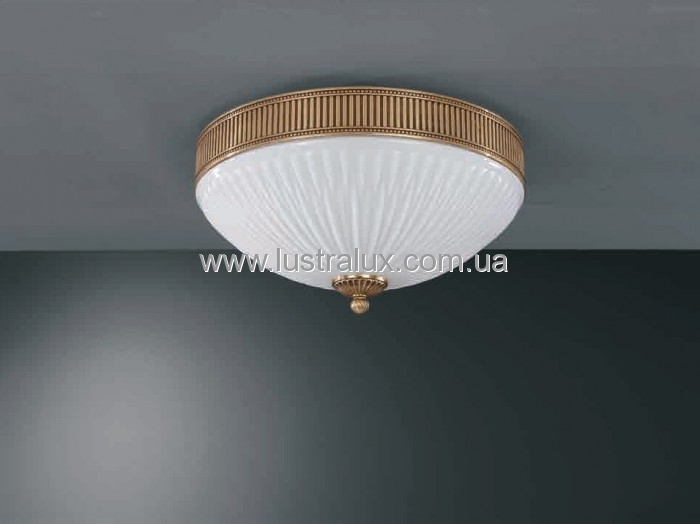 Светильник Reccagni Angelo PL. 9350/3 ORO FRANCESE BL.