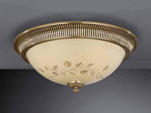 Светильник Reccagni Angelo PL. 6308/4 PL. 6308/4 ORO FRANCESE ROSE