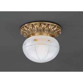 Светильник настенно-потолочный Reccagni Angelo PL. 7814/1 ORO FRANCESE SATIN MOLATO