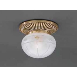 Светильник настенно-потолочный Reccagni Angelo PL. 7804/1 ORO FRANCESE SATIN MOLATO