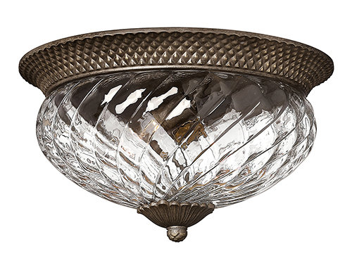 Потолочный светильник Hinkley HK/PLANT/F/L PZ, 3 set, бронза