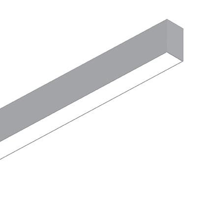 Потолочный светодиодный светильник Ideal Lux FLUO WIDE 1800 3000K ALLUMINIUM (192536)