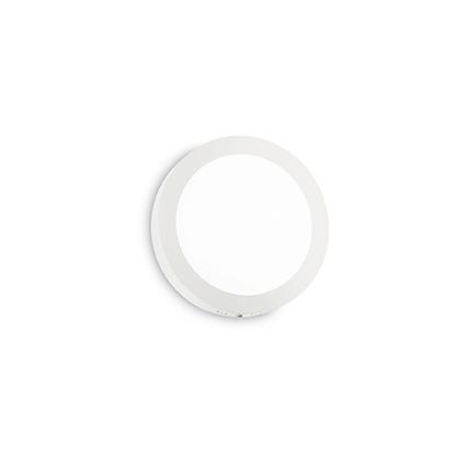 Настенно-потолочный светодиодный светильник Ideal Lux Universal AP1 12W Round Bianco 138596