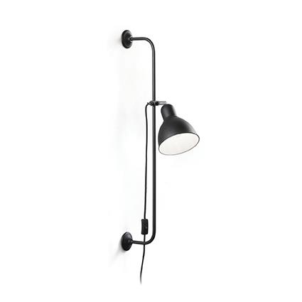 Спот Ideal Lux SHOWER AP1 NERO (179643)
