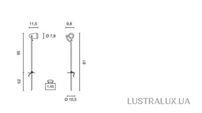 Спот SLV 231682 CV-Spot 80