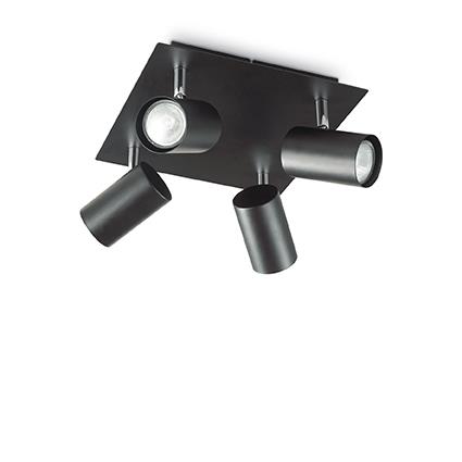 Спот Ideal Lux SPOT PL4 NERO (156781)