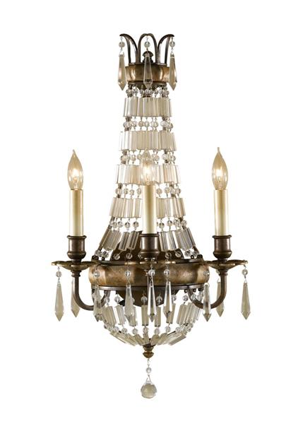Бра из хрусталя Elstead Bellini FE-BELLINI-W3
