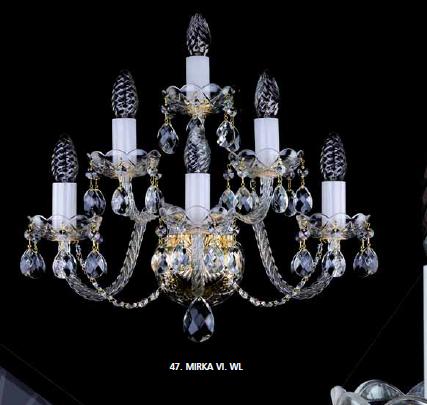 Бра хрустальное Artglass MIRKA VI. CL A2516350