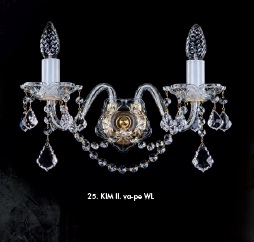 Бра хрустальная Artglass KIM II. VA-PE CE A2526547