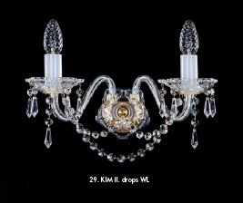 Бра хрустальная Artglass KIM II. DROPS CE A2526546