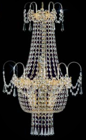 Хрустальное бра Preciosa WB 0509/00/003 25 0903 003 15 00 00 01