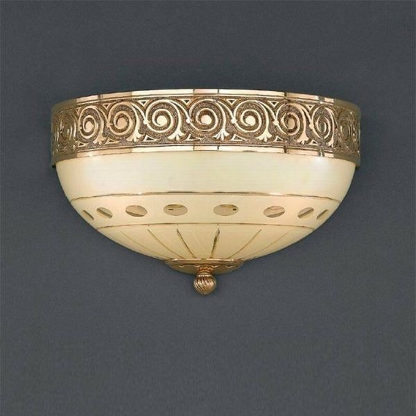 Бра Reccagni Angelo A. 7114/2 ORO FRANCESE CREMA CLASSICO