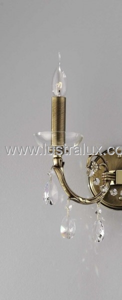 Бра Bejorama 2483/1 French gold red