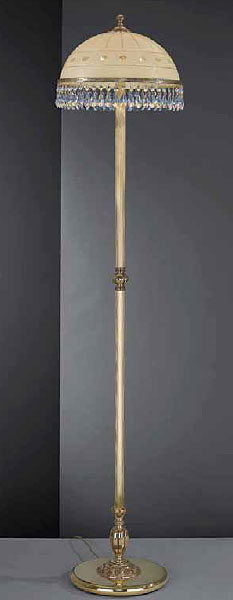 Торшер Reccagni Angelo PN. 7103/2 ORO FRANCESE CREMA CLASSICO + TRASP.