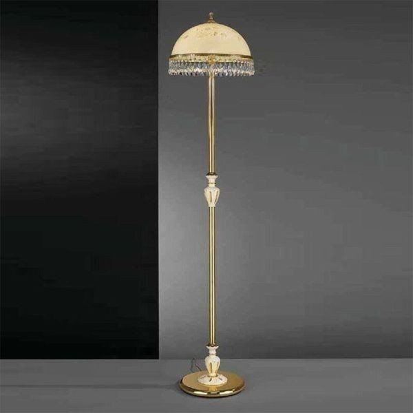 Торшер Reccagni Angelo PN. 6906/2 ORO FRANCESE ROSE + TRASP.