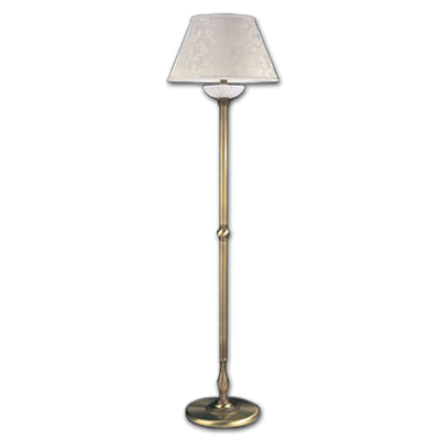 Торшер RECCAGNI ANGELO PN. 5402/2 PN. 5402/2 BRONZO ARTE BIANCO + PAR.DAMASCATO
