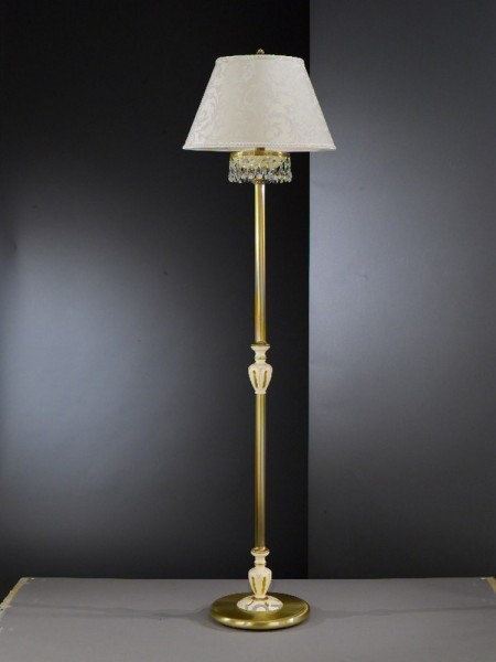 Торшер Reccagni Angelo PN. 6616/2 PN. 6616/2 BRONZO ARTE ROSE DAMASCATO+TRASP.