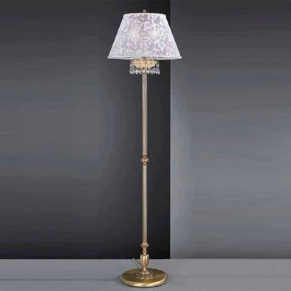 Торшер Reccagni Angelo PN. 7033/2 BRONZO ARTE CLASSICO RICAMO + TRASP.