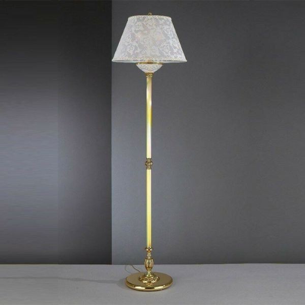 Торшер Reccagni Angelo PN. 7132/2 ORO FRANCESE IMPERO PAR. RICAMO