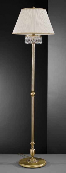 Торшер Reccagni Angelo PN. 6400/2 PN. 6400/2 BRONZO ARTE ORIENTE PLISSE + TRASP.