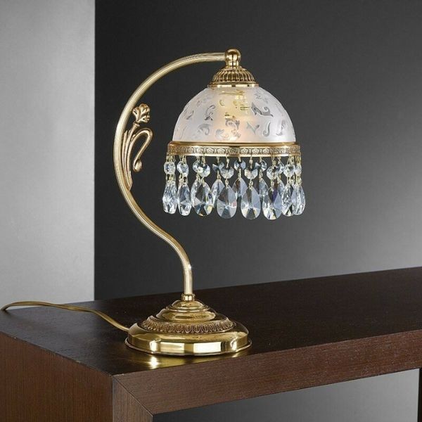 Настольная лампа Reccagni Angelo P. 6300 P ORO FRANCESE ORIENTE + TRASP.