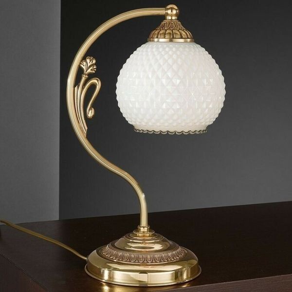 Настольная лампа Reccagni Angelo P. 8500 P ORO FRANCESE BIANCO